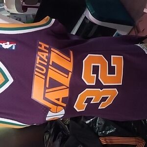 Karl Malone Mitchell and Ness basketball jersey
